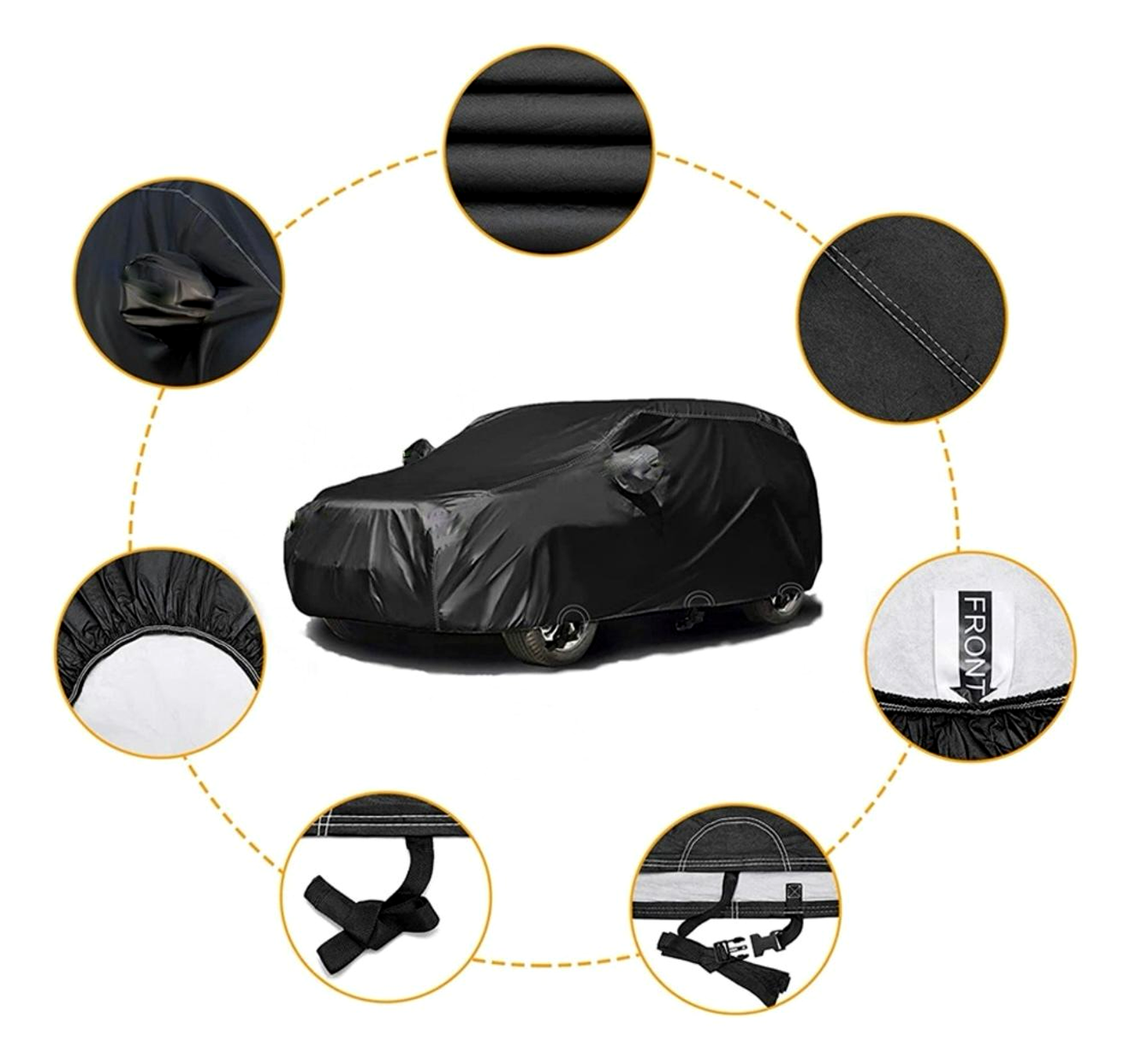 Pijama para Carro 3 Capas Premium Impermeable
